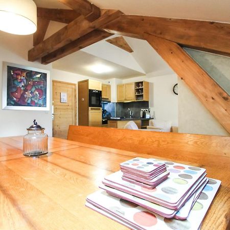 Exceptional 3 Bed Penthouse With Fireplace And Stunning Views Flaine Extérieur photo
