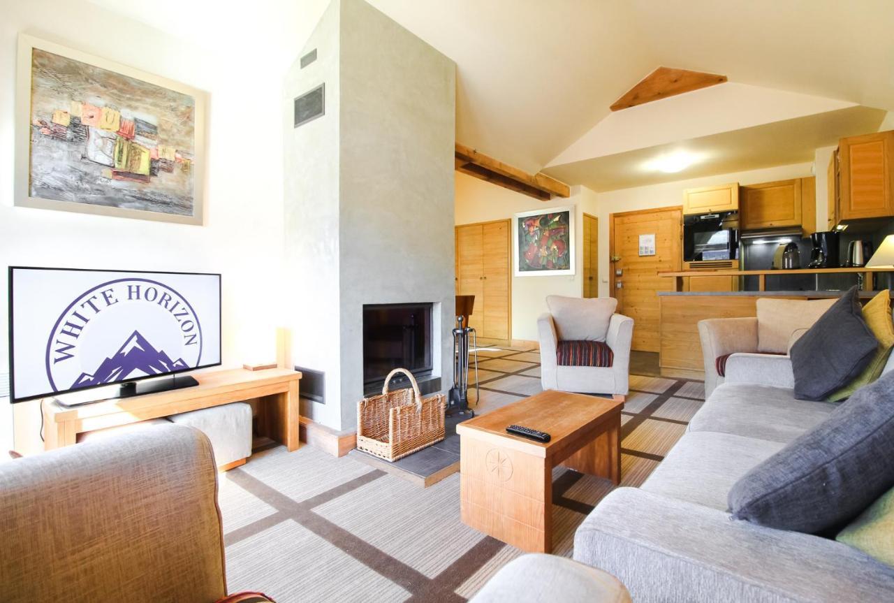 Exceptional 3 Bed Penthouse With Fireplace And Stunning Views Flaine Extérieur photo