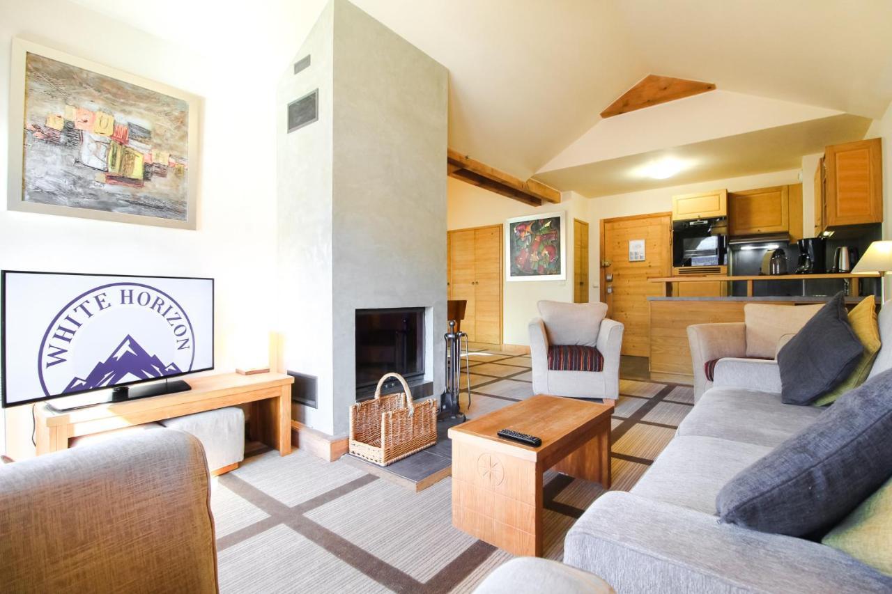 Exceptional 3 Bed Penthouse With Fireplace And Stunning Views Flaine Extérieur photo