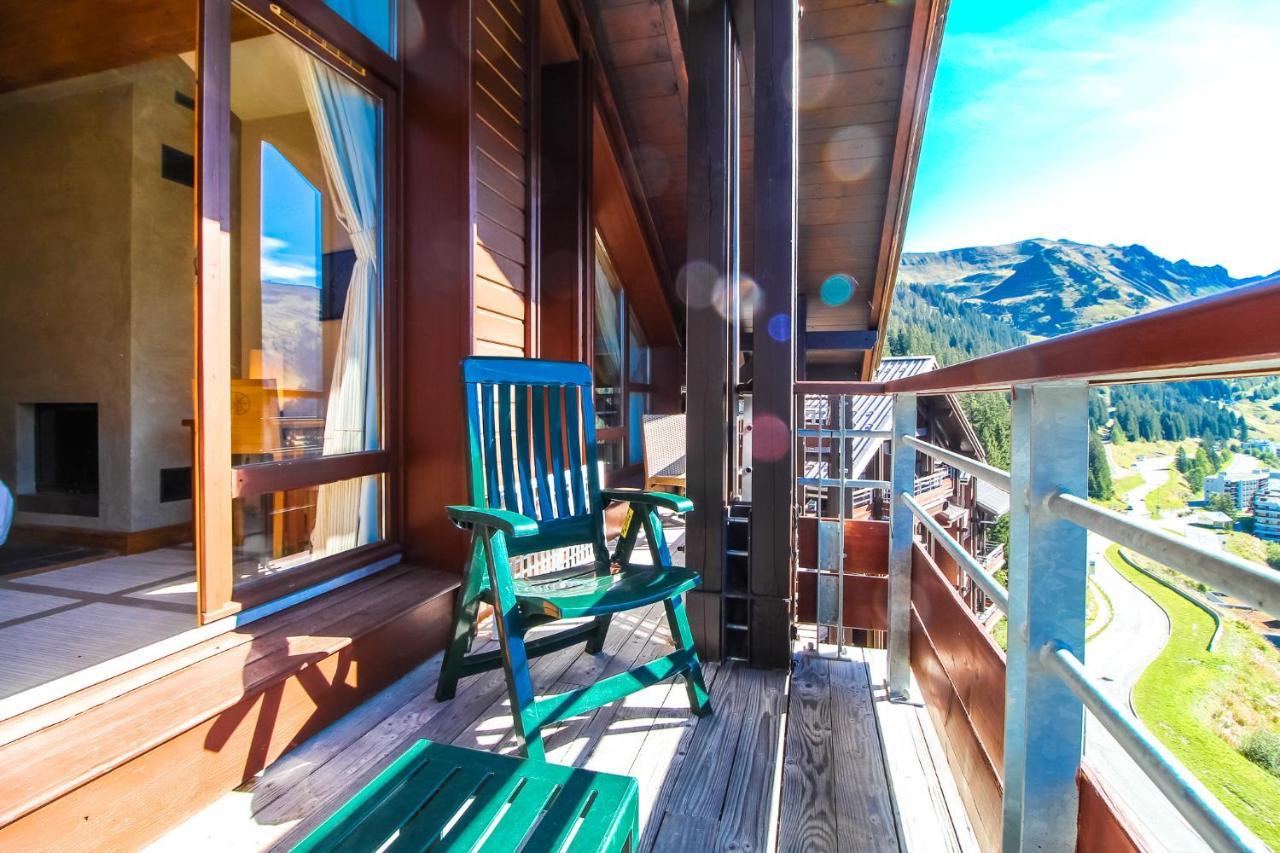 Exceptional 3 Bed Penthouse With Fireplace And Stunning Views Flaine Extérieur photo
