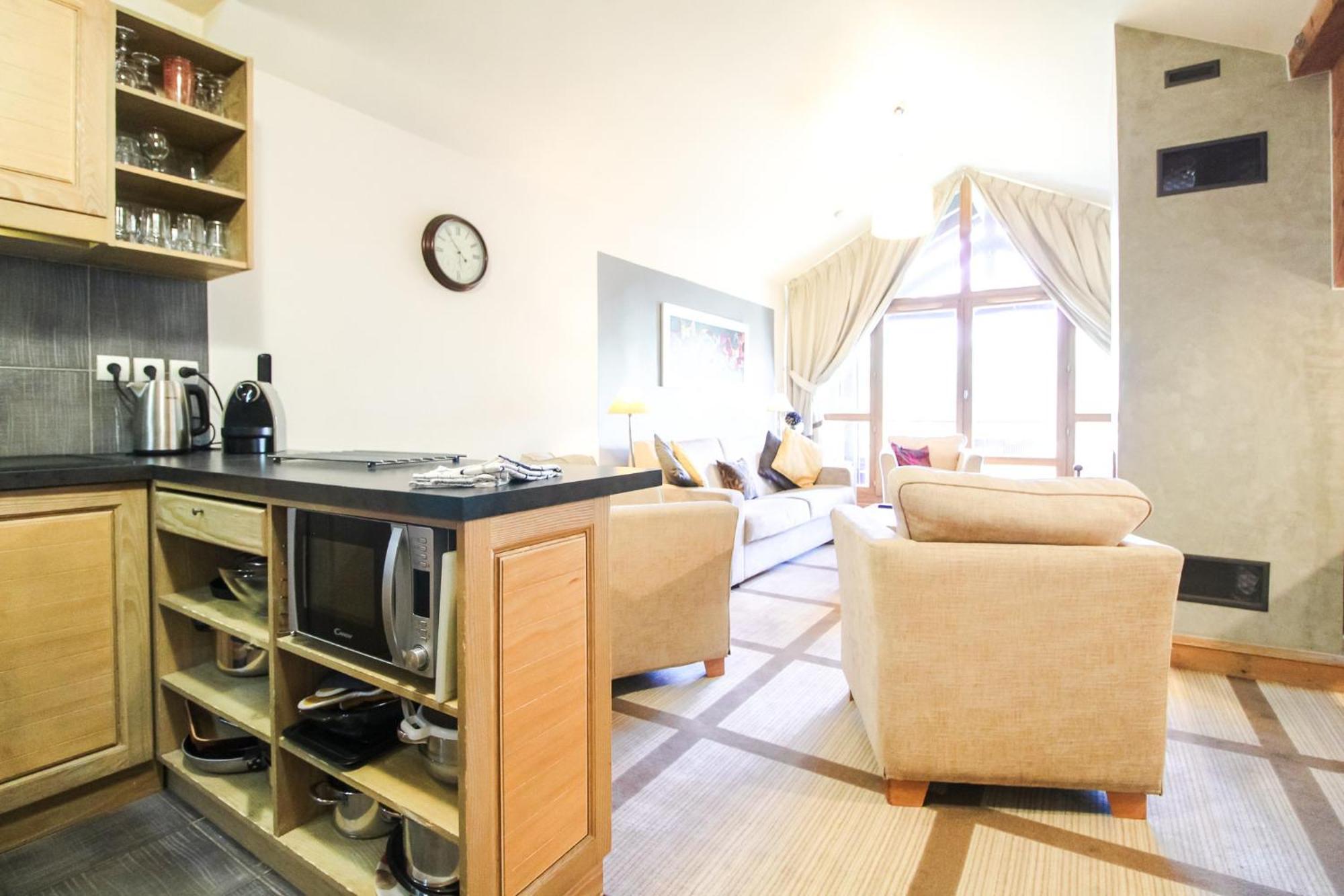 Exceptional 3 Bed Penthouse With Fireplace And Stunning Views Flaine Extérieur photo
