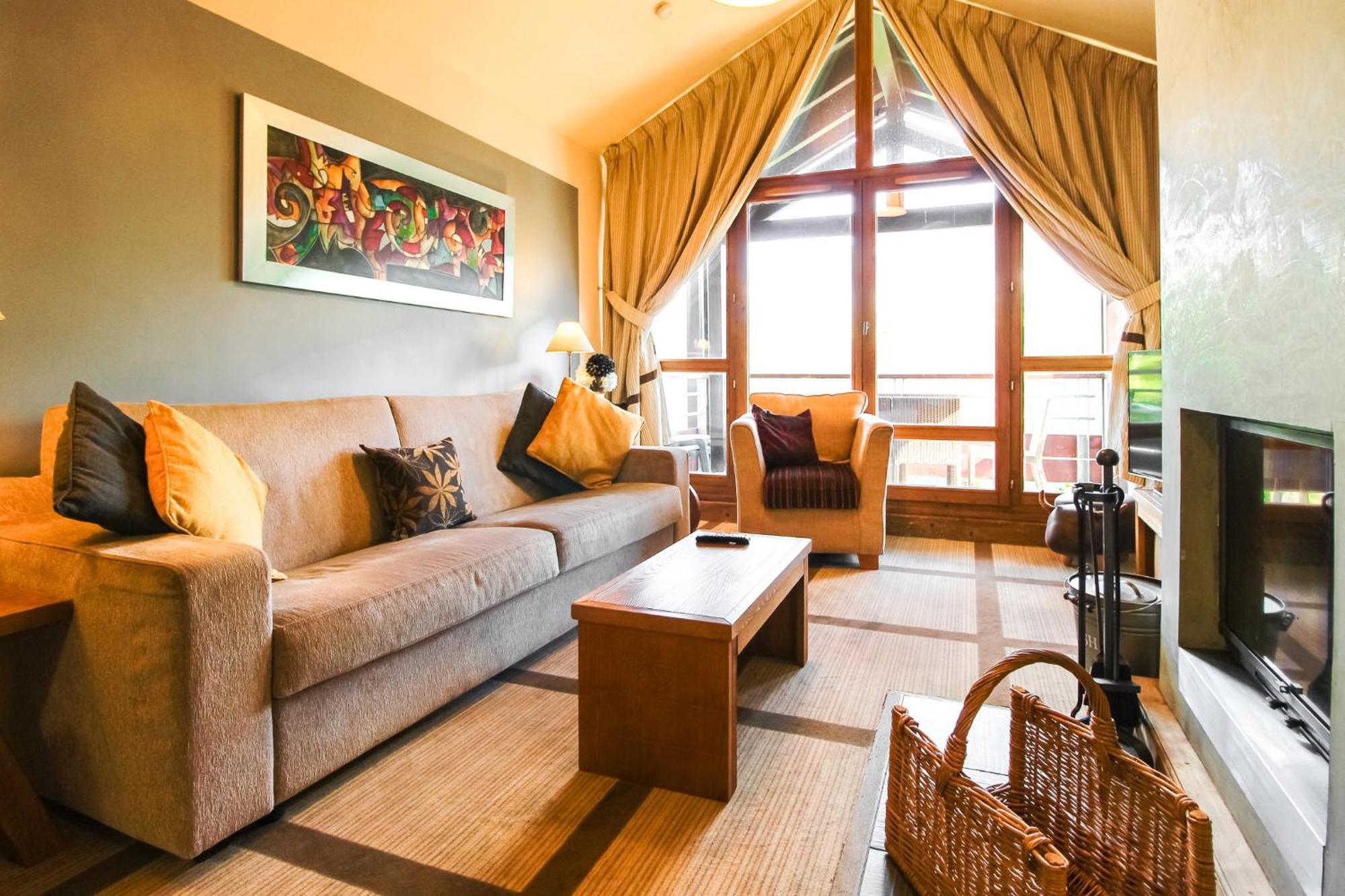 Exceptional 3 Bed Penthouse With Fireplace And Stunning Views Flaine Extérieur photo
