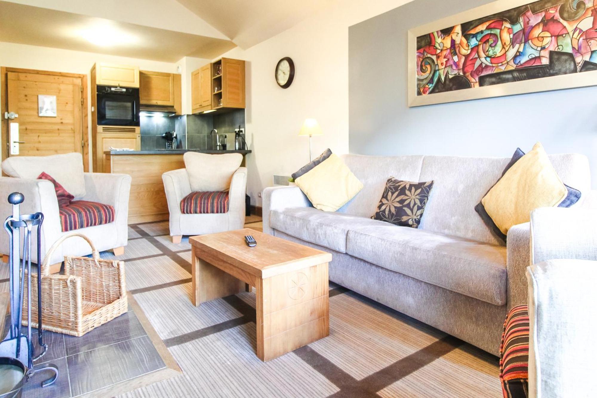 Exceptional 3 Bed Penthouse With Fireplace And Stunning Views Flaine Extérieur photo