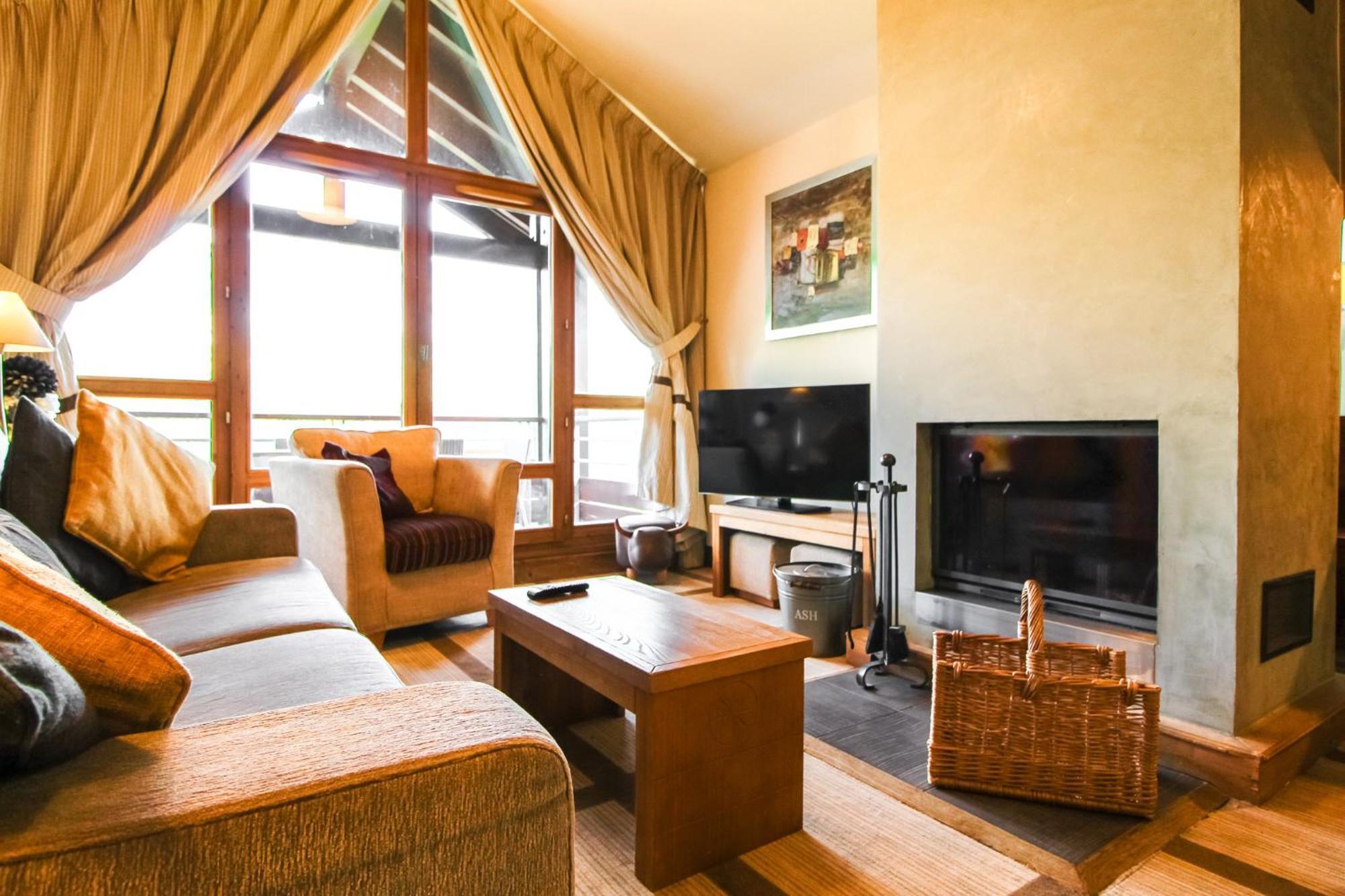 Exceptional 3 Bed Penthouse With Fireplace And Stunning Views Flaine Extérieur photo