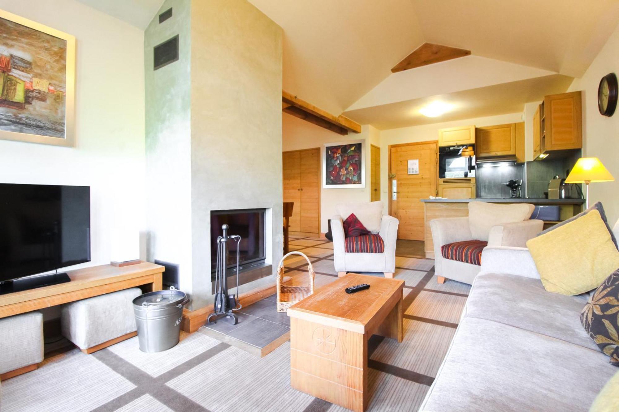 Exceptional 3 Bed Penthouse With Fireplace And Stunning Views Flaine Extérieur photo