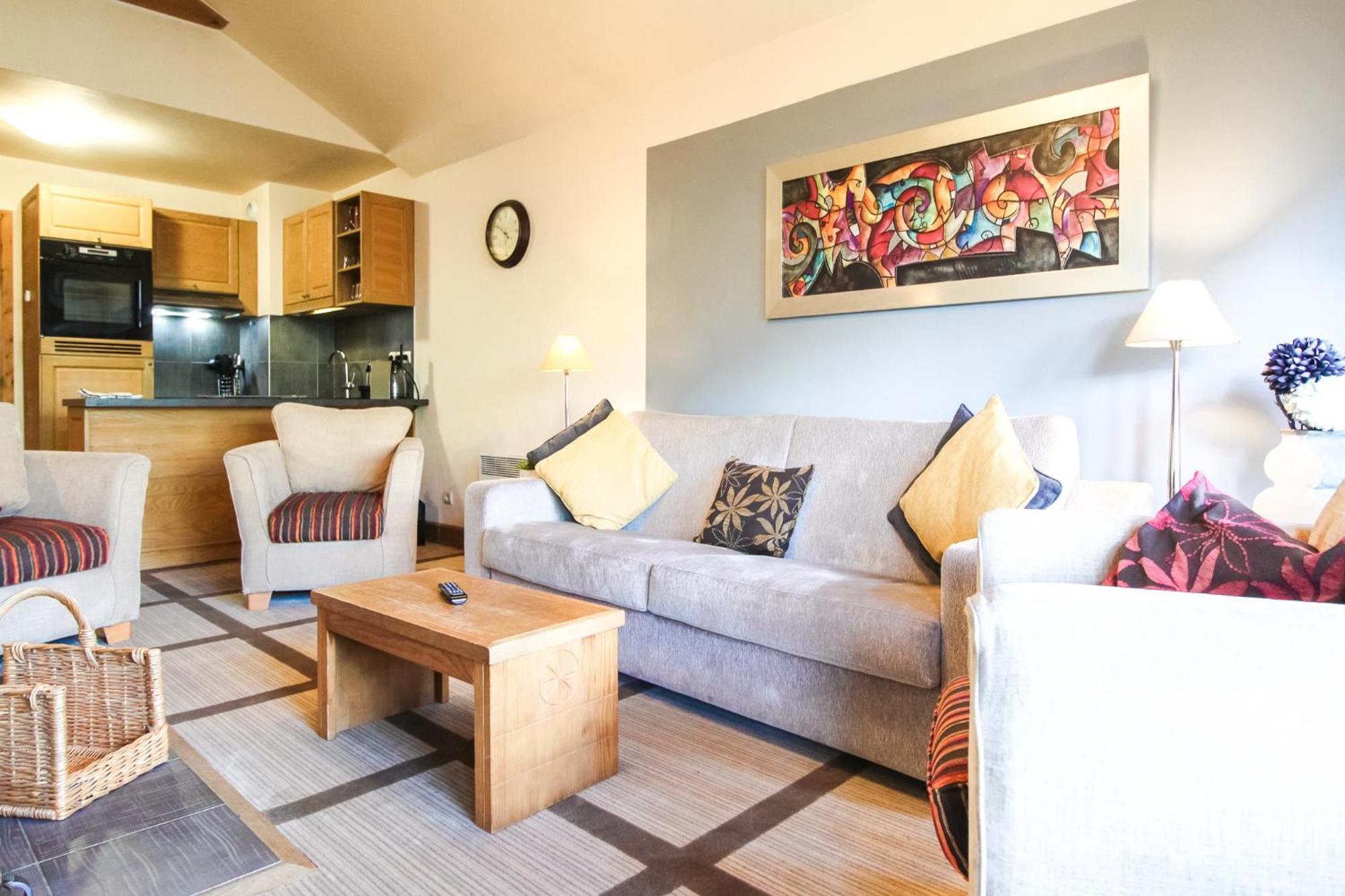 Exceptional 3 Bed Penthouse With Fireplace And Stunning Views Flaine Extérieur photo