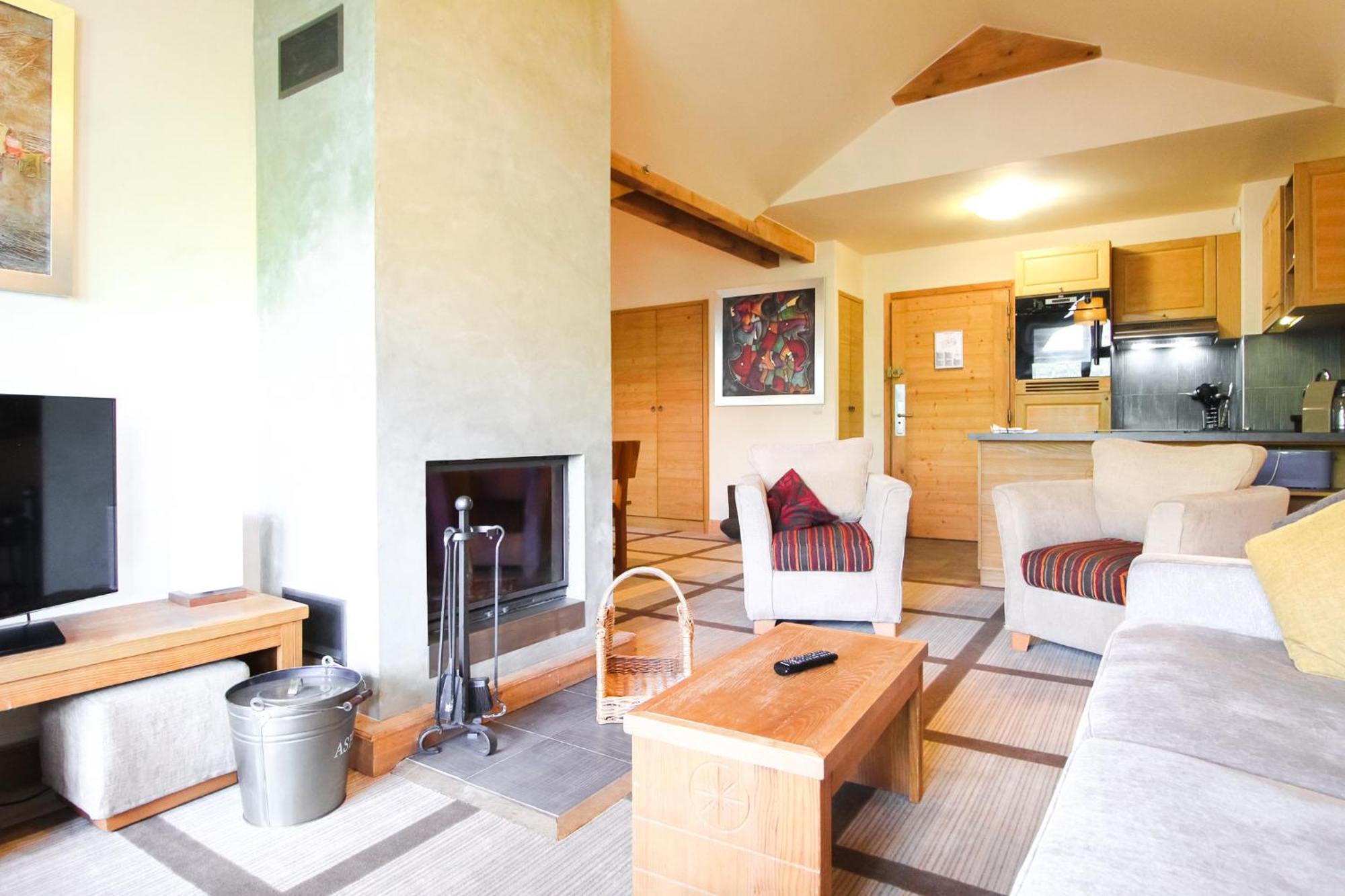 Exceptional 3 Bed Penthouse With Fireplace And Stunning Views Flaine Extérieur photo