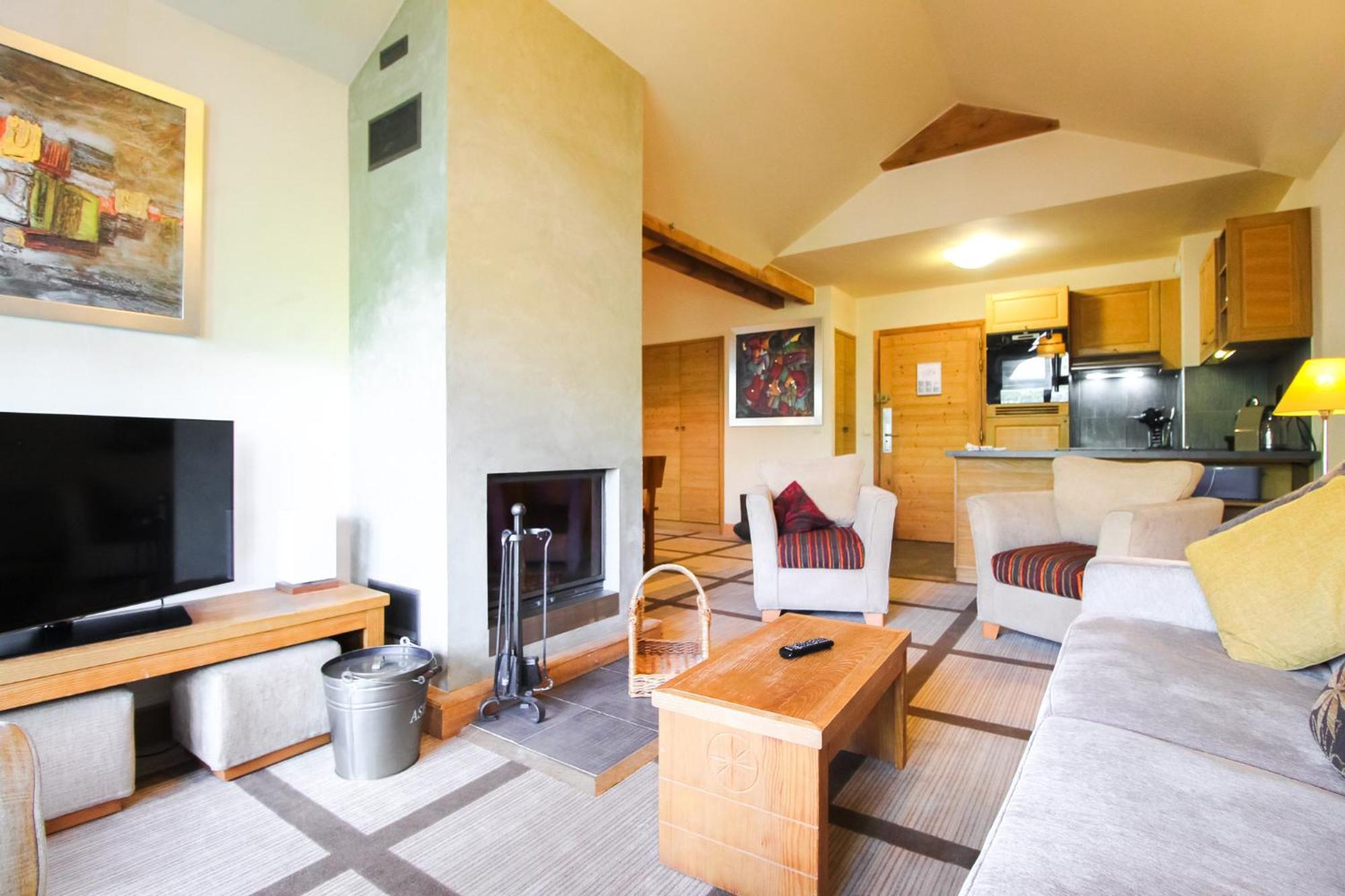 Exceptional 3 Bed Penthouse With Fireplace And Stunning Views Flaine Extérieur photo