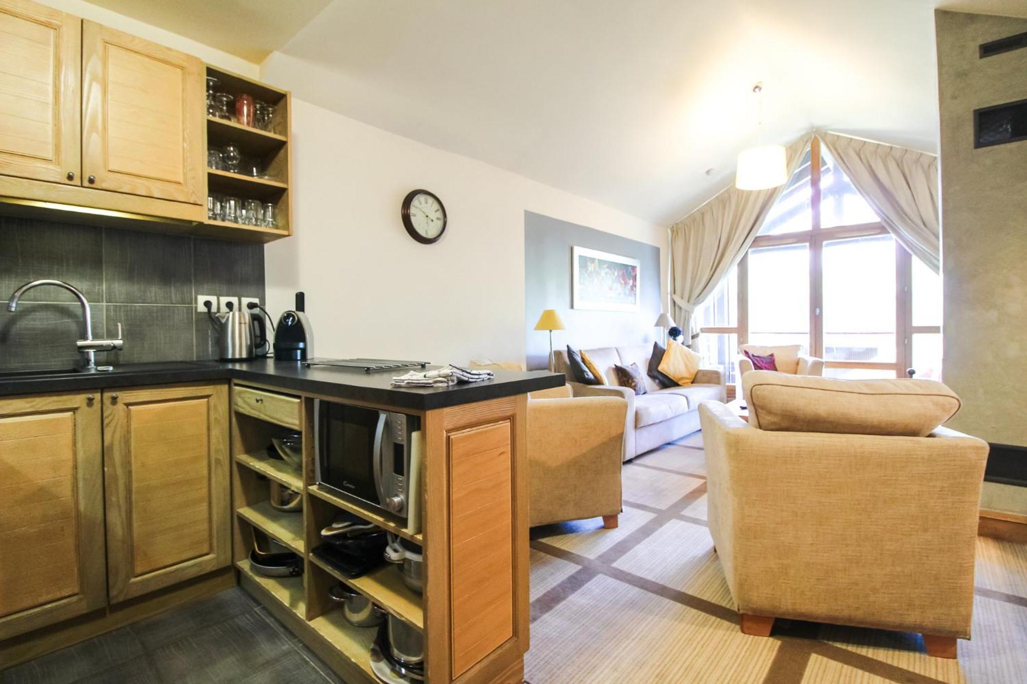 Exceptional 3 Bed Penthouse With Fireplace And Stunning Views Flaine Extérieur photo