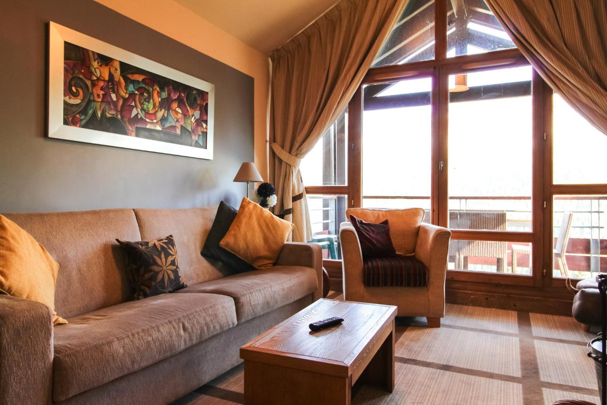 Exceptional 3 Bed Penthouse With Fireplace And Stunning Views Flaine Extérieur photo