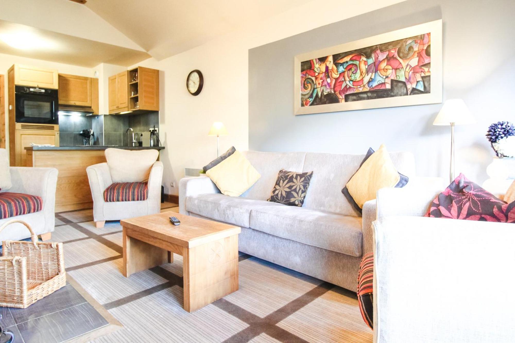 Exceptional 3 Bed Penthouse With Fireplace And Stunning Views Flaine Extérieur photo